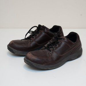 Dunham Men's Brown Oxford Shoes 10.5 2E